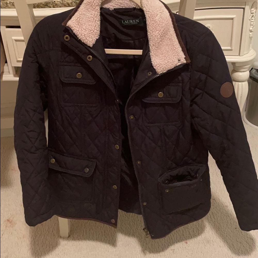navy blue jacket